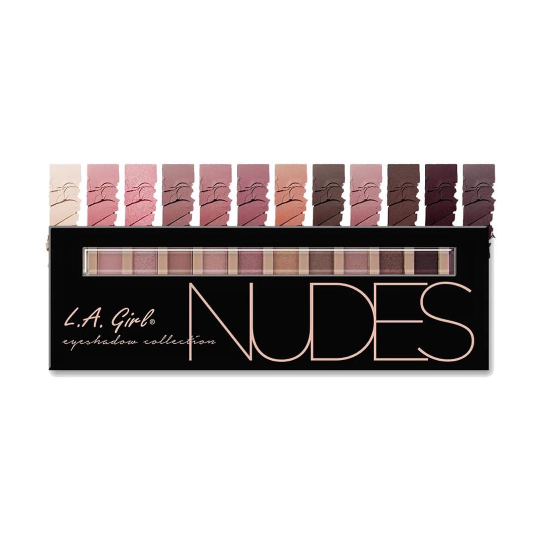 L.A. GirlBeauty Brick Eyeshadow, Nudes, 0.42 Ounce