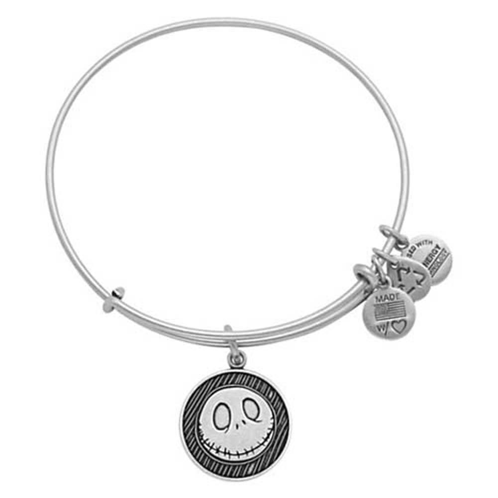 Disney Jack Skellington Bangle by Alex and Ani Silver