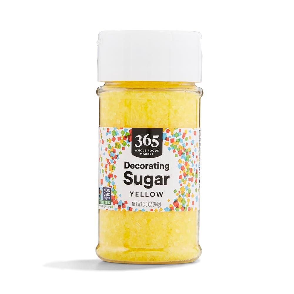 365 by Whole Foods Market, Yellow Decorating Sugar, 3.3 Ounce