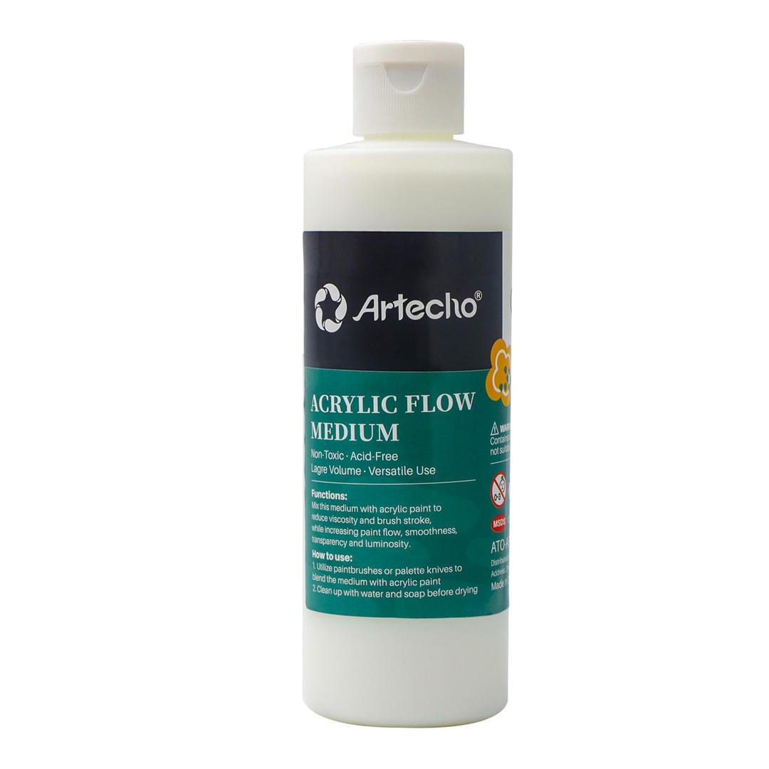 Artecho Pouring Effects Medium 8oz / 236ml, Acrylic Medium for Acrylic Paint, Premium Acrylic Paint Thinner