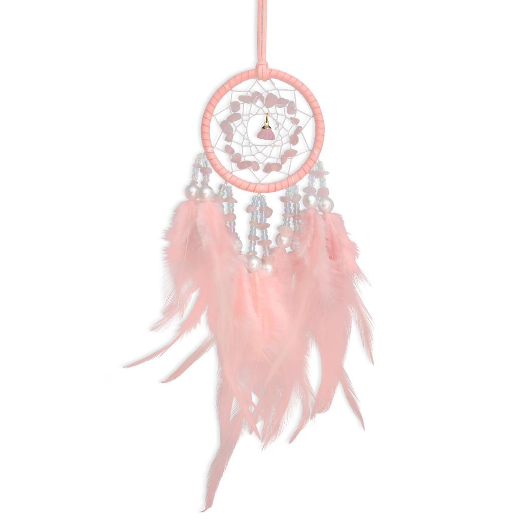 Pink Dream Catcher Dream Catchers for Girls Kids Girls Bedroom Decor Dreamcatcher Unique Dream Catcher for Girls Teen Stocking Stuffers Girls Dream Catchers Car Accessories