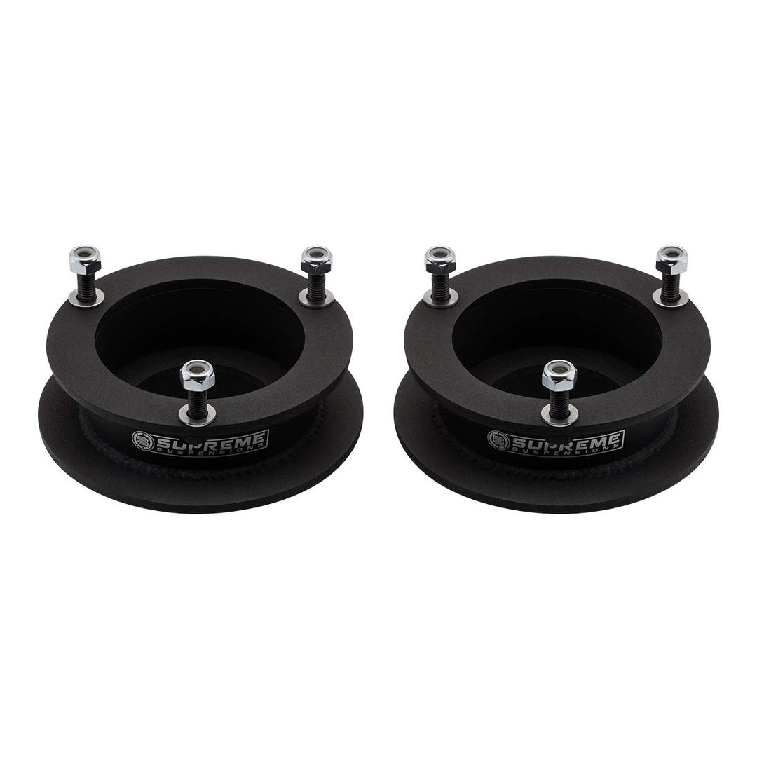 Supreme Suspensions - 2" Front Leveling Kit for 1994-2013 Dodge Ram 2500 3500 and 1994-2001 Dodge Ram 1500 4WD High-Strength Steel Coil Spring Lift Spacers Kit