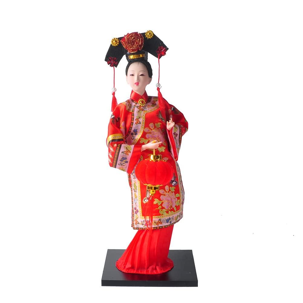 NW Chinese Traditional Handicraft Silk Figurine Collectible Chinese Doll Silk Doll (1811)