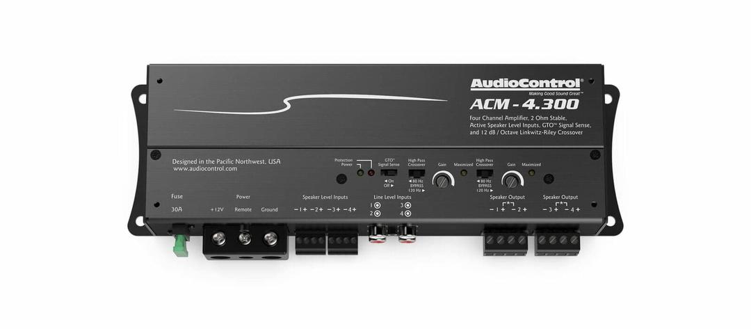 AudioControl ACM-4.300 4-Channel Micro Amplifier