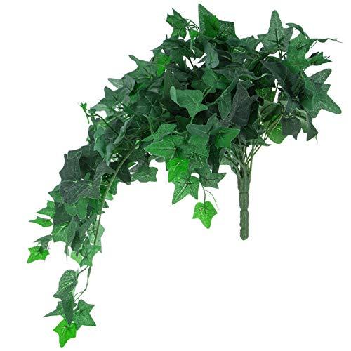 Ooki Green English Ivy Hanging Bush Home Wedding Backdrop Decor Floral Craft