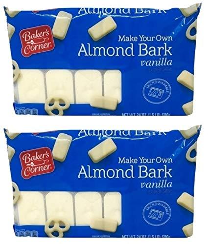 Baker's Corner Almond Bark Vanilla 24oz (Pack of 02)