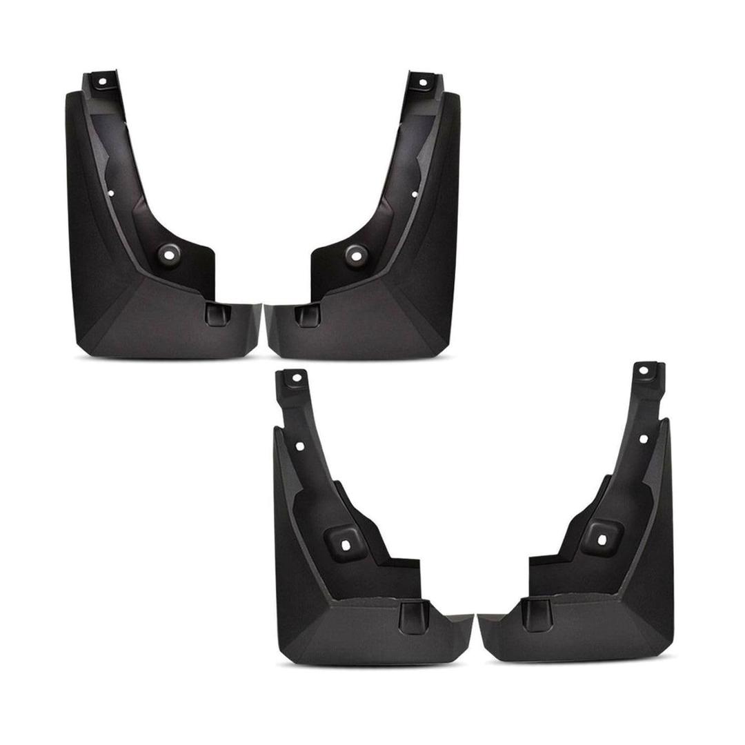 4X Flaps Splash Guards Mudguards Quarter Panel SUV Front Left Rear Right for Toyota for RAV4 2019-2020 Black L4Xa02.5L-Engine PK38942K00TP PK389-42K00-