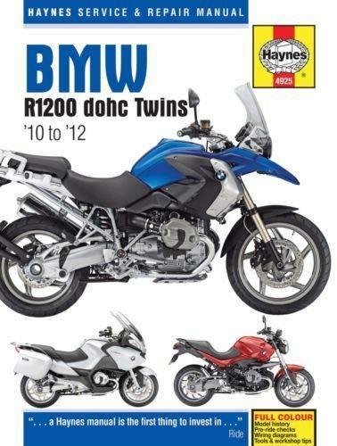 HAYNES REPAIR MANUAL 4925 for BMW R 1200 R1200 GS R RT 2010-2012