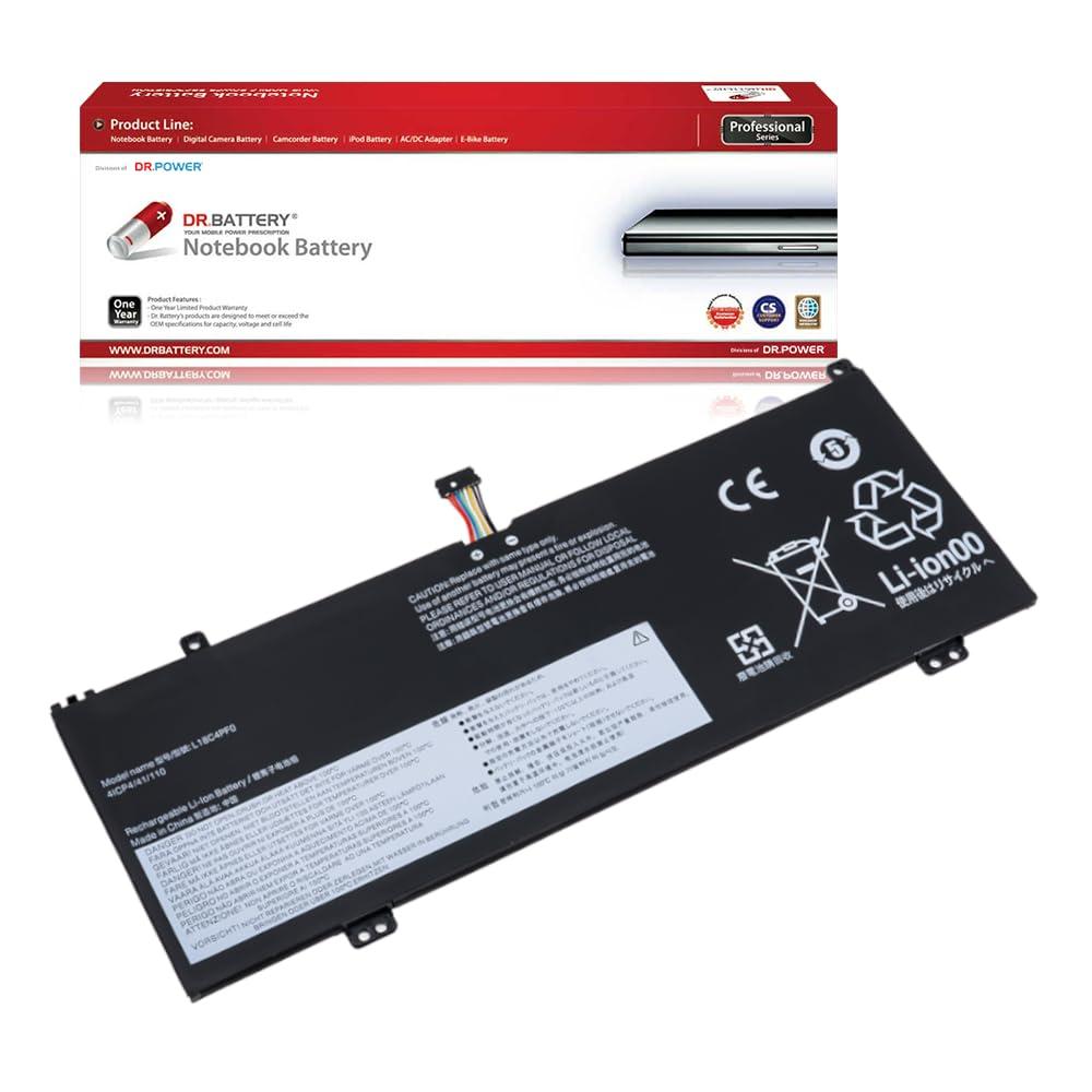 DR. BATTERY L18C4PF0 L18D4PF0 L18M4PF0 Compatible Battery for Lenovo ThinkBook 13s-IML 13s-IWL (20R9, 20RR) ThinkBook 14s-IML (20RS) 5B10S73499 5B10S73500 5B10S73501 5B10W67315 [15.36V/45Wh]