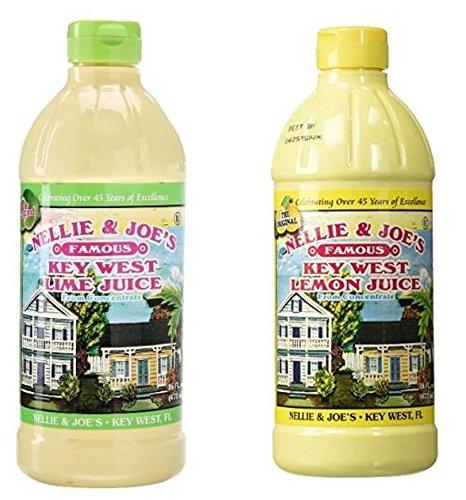 Nellie & Joes Famous Key West Lemon & Lime Juice 16oz TWIN PACK