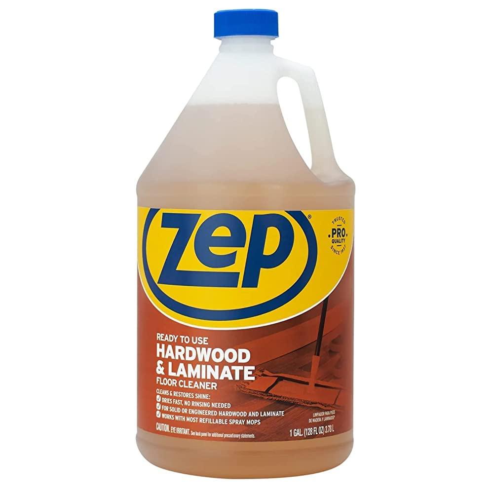 ZepIndustrial Hardwood and Laminate Floor Cleaner - 1 Gallon - ZUHLF128 - Removes Spots, Stains and Scuffs. Cleans and Restores Shine