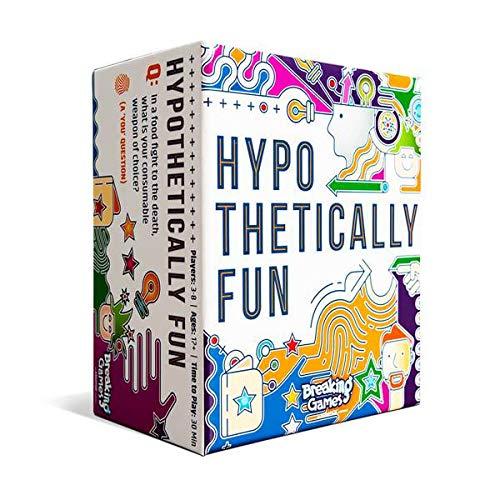 Breaking Games Hypothetically Fun - an Icebreaker Card Game, 350 Thought-Provoking Questions for Deeper Connections & Endless Laughs - Perfect for Game Night & Gatherings, Ages 17+