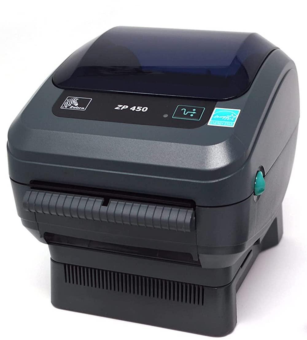 Zebra ZP450 Network Edition (ZP 450) Label Thermal Bar Code Printer | USB and Ethernet Connectivity 203 DPI Resolution | Made for UPS WorldShip | Includes Software