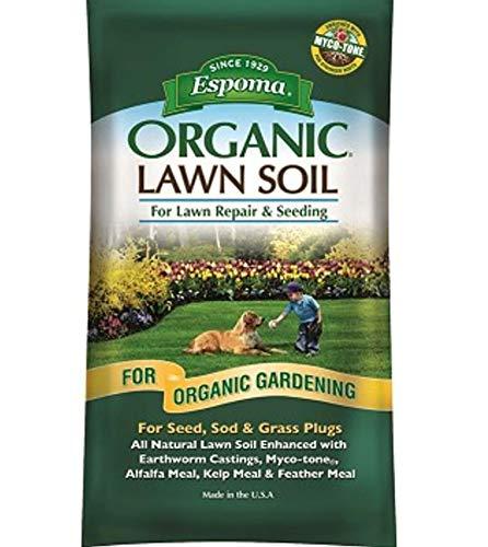 Espoma (#LWS1) Organic Lawn Soil, 1 Cubic Feet