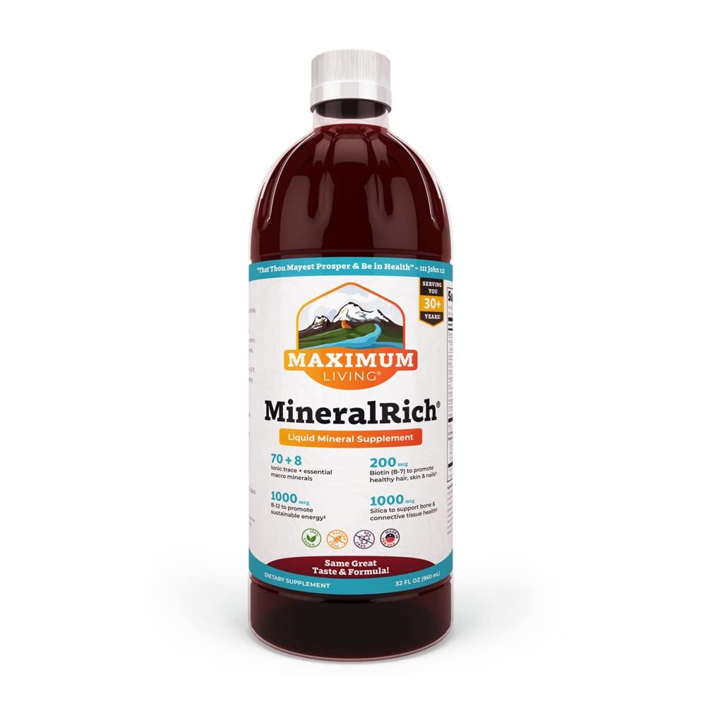 MineralRich Minerals Supplement - 32 oz (32 oz (Pack of 1), MineralRich)