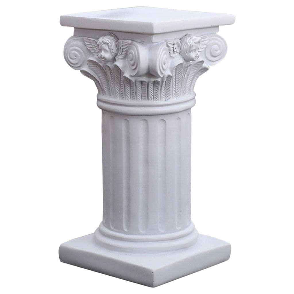 LYLA Roman Pillar Statue Pedestal Candlestick Stand Sculpture Garden Layout Decor L Square