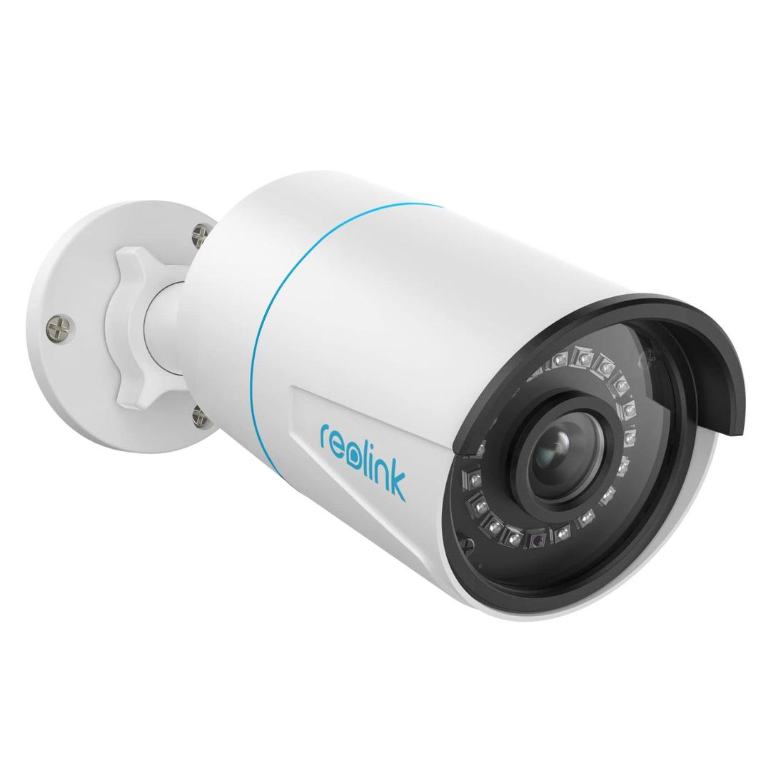 REOLINK Security IP Camera, 5MP Surveillance Outdoor Indoor PoE Camera, Human/Vehicle Detection, 100Ft IR Night Vision, Work Camera System, Up to 256GB Micro SD Card, RLC-510A