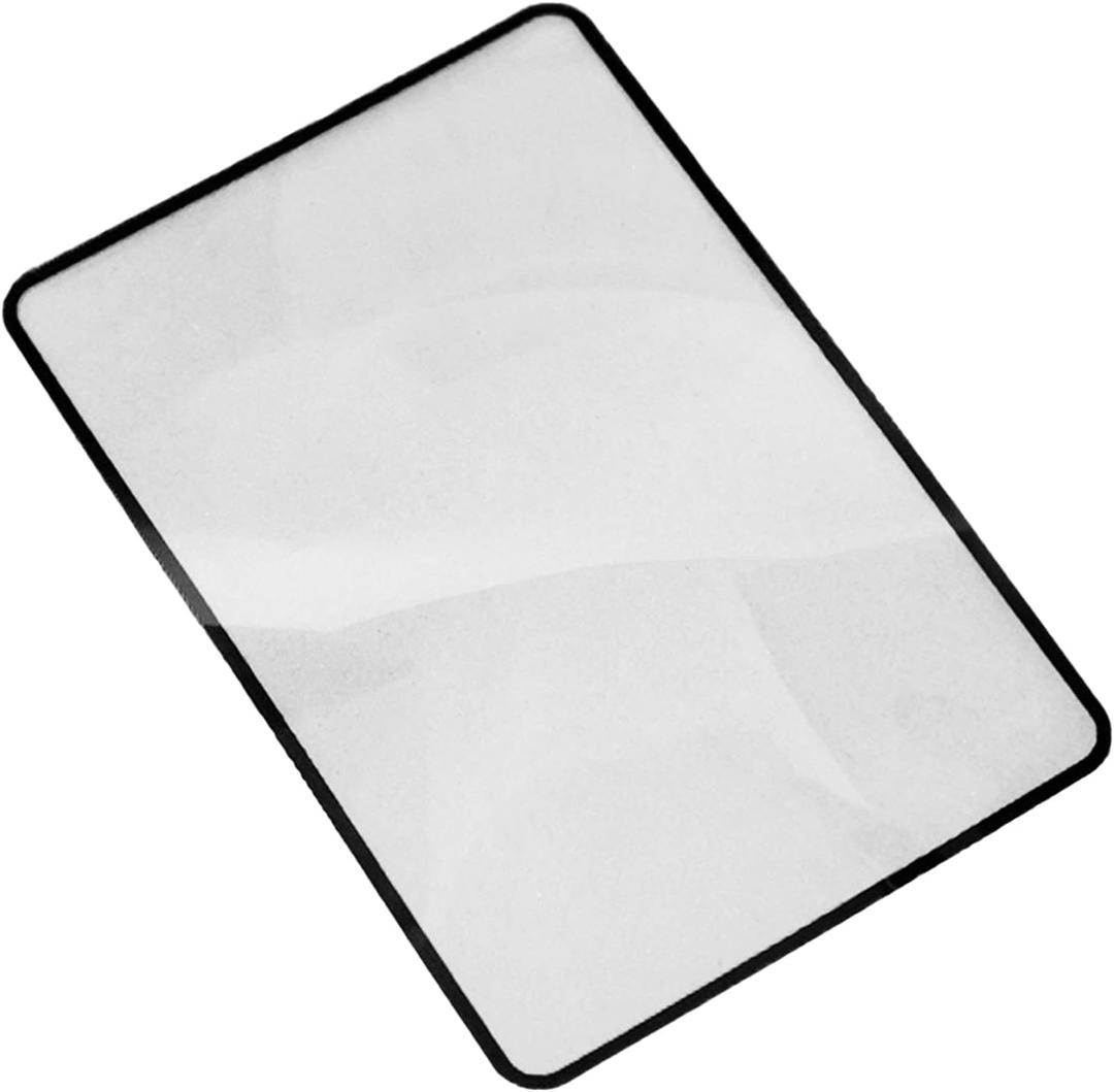 3X Premium Magnification Full Page Magnifier Fresnel Lenses for Ideal for Reading Small Prints & Low for Vision Seniors Full Page Magnifier for Reading Full Page Magnifier Sheet，Visual Impairment Aids