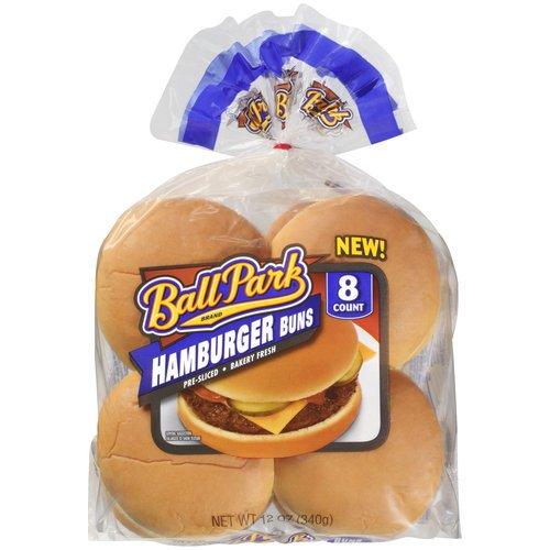 BALL PARK HAMBURGER BUNS 8 CT