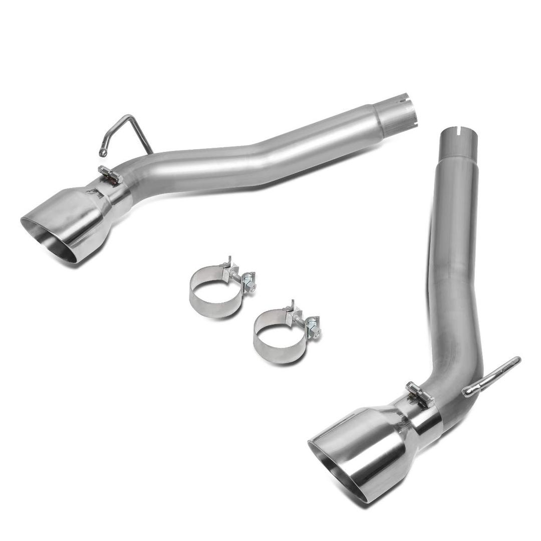 DNA MOTORING CBE-MU-CC10-62L Cat Back Exhaust System [Compatible with 10-15 Chevy Camaro 6.2L ]