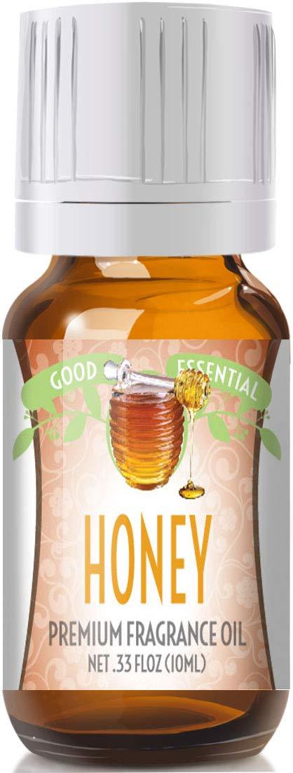 Good EssentialProfessional Honey Fragrance Oil 10ml for Diffuser, Candles, Soaps, Lotions, Perfume 0.33 fl oz - Honey Scented Fragrance Oil for Candle Making - Honey Aromatherapy Diffuser Oil