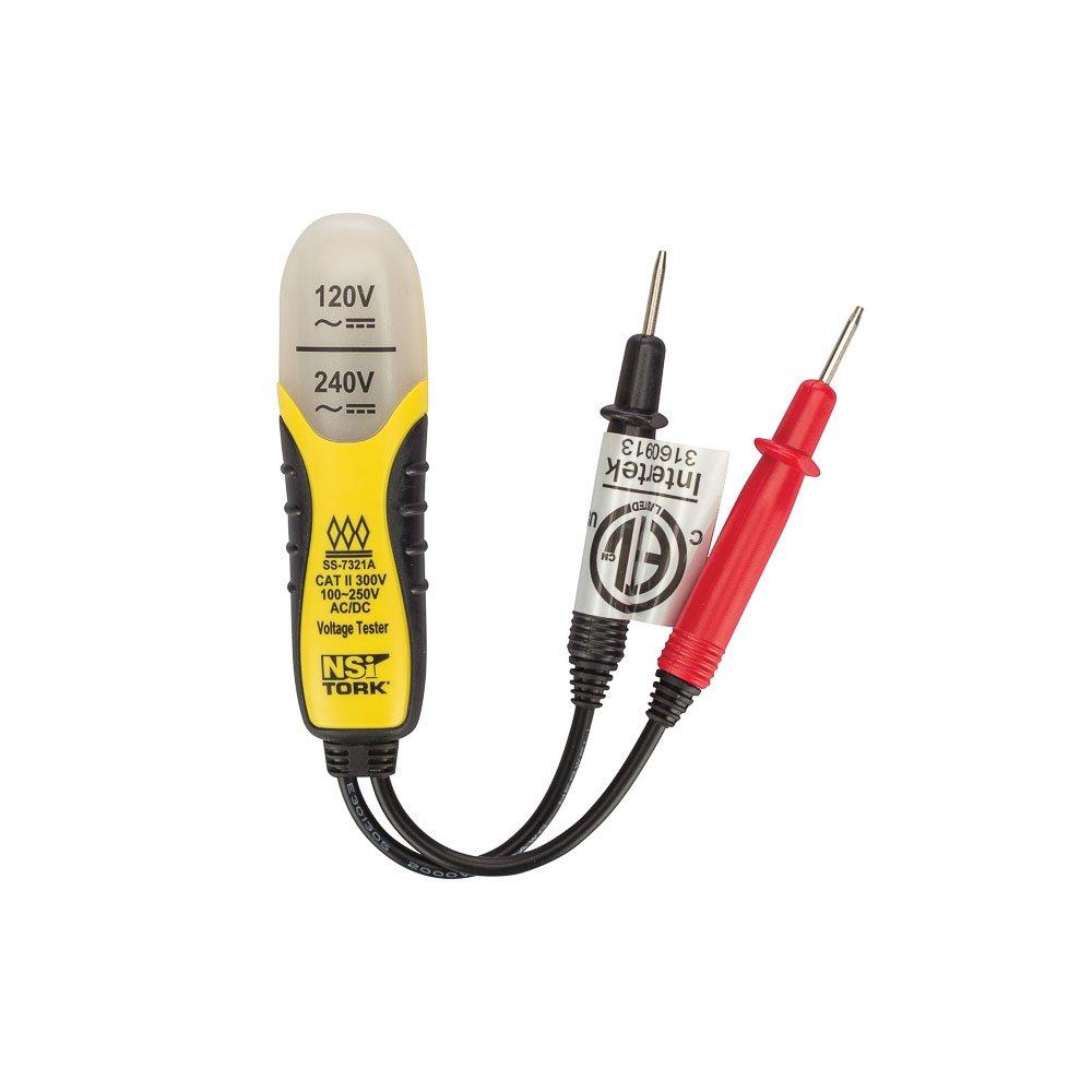 NSi Industries TES-2 Voltage Tester, 120 or 240 VAC, Neon