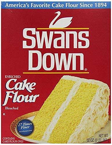 Swans Down Enriched, Bleached Cake Flour, 32 oz (Pack Of 2)