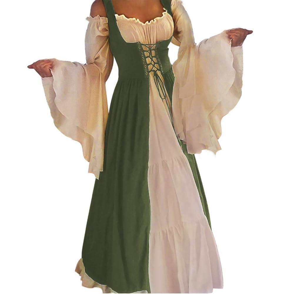 AbaoweddingWomens's Medieval Renaissance Costume Cosplay Over Dress