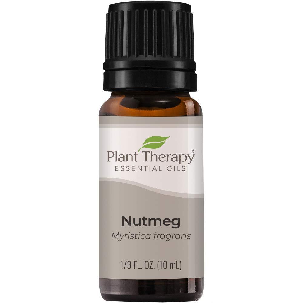 Plant Therapy Nutmeg Essential Oil 10 mL (1/3 oz) 100% Pure, Undiluted, Therapeutic Grade