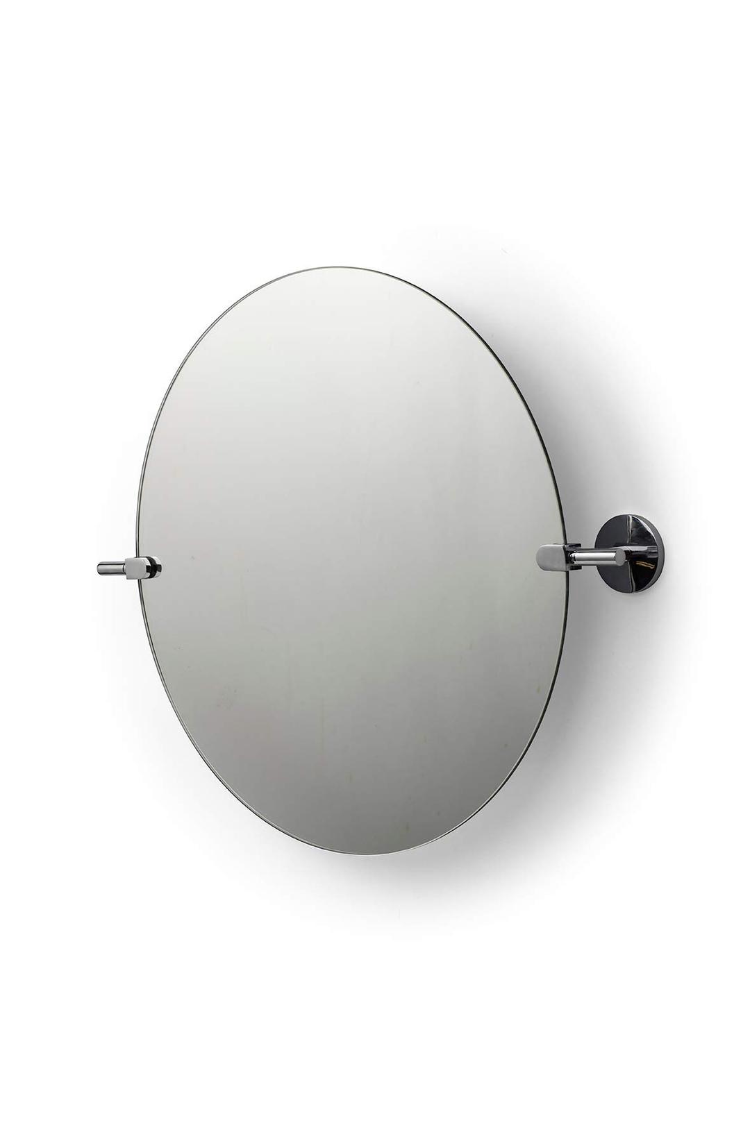 Croydex Hampstead Wall Mounted Mirror with Zinc Alloy Construction, Chrome