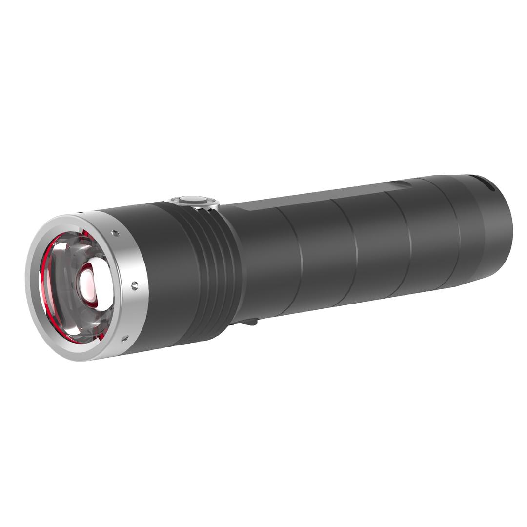 Ledlenser, MT10 Rechargeable Outdoor Flashlight, High Power LED, 1000 Lumens, Advanced Focus System for Home Use, Camping, Battery Charge Indicator