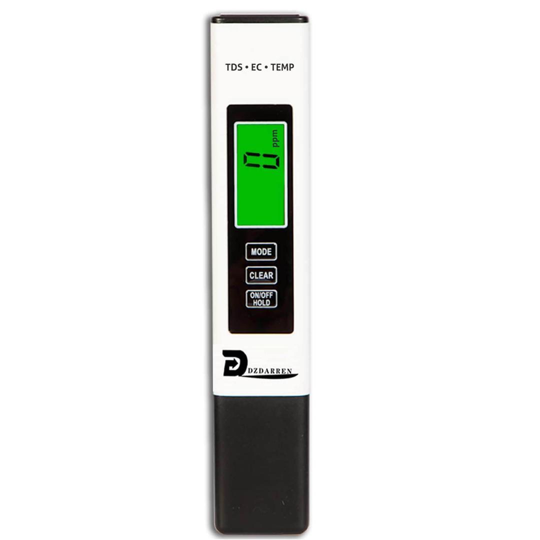 TDS Meter Digital Water Tester, 3 in 1 TDS, EC & Temperature Meter, Accurate PPM Meter, Digital Water Testing Kits for Drinking Water Quality, Hot Tubs, Pool, Aquarium,Hydroponics,Wine Brewing