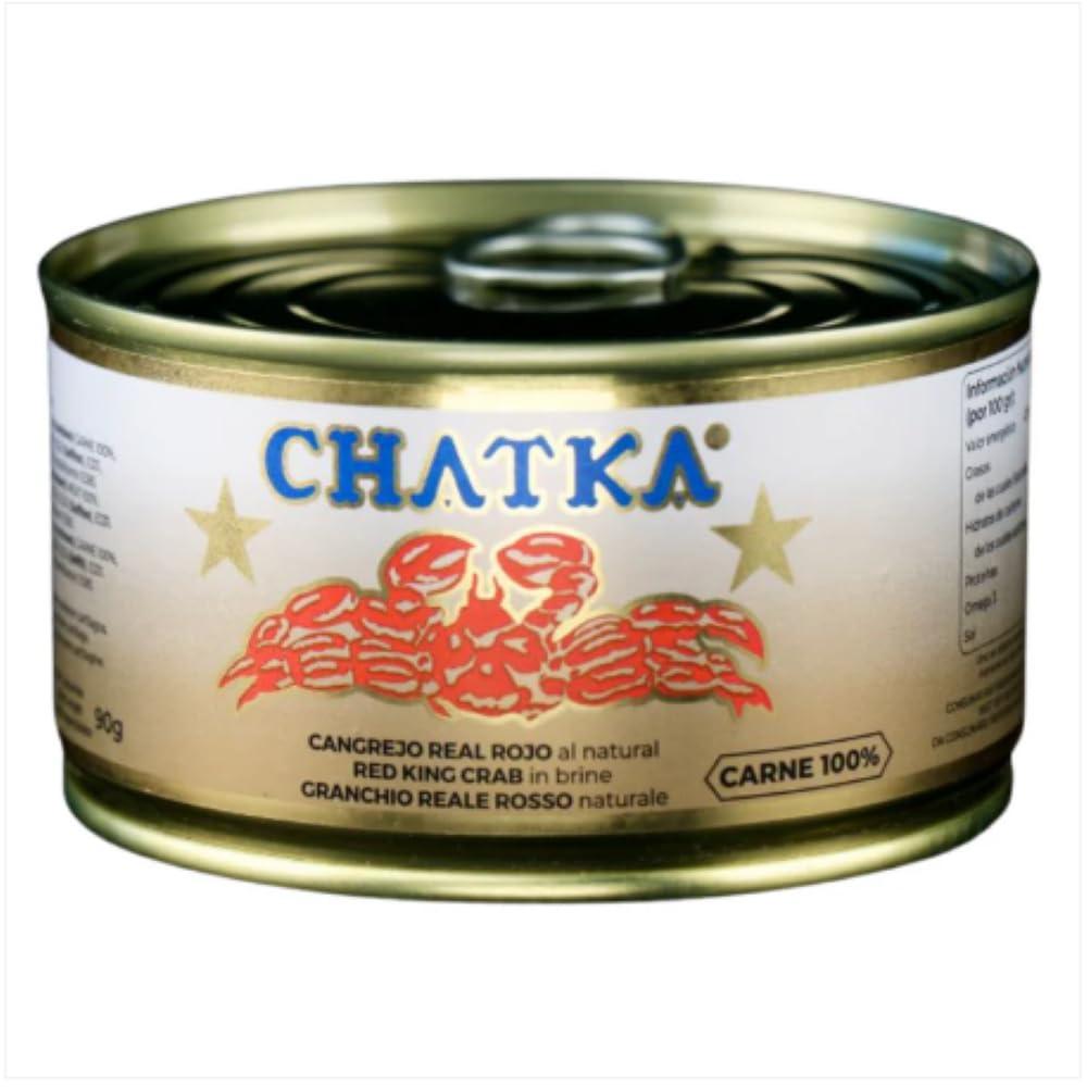 CHATKA 100% King Crab 90G | Premium Quality Crab Meat for Elegant Dishes | Freshness Guaranteed