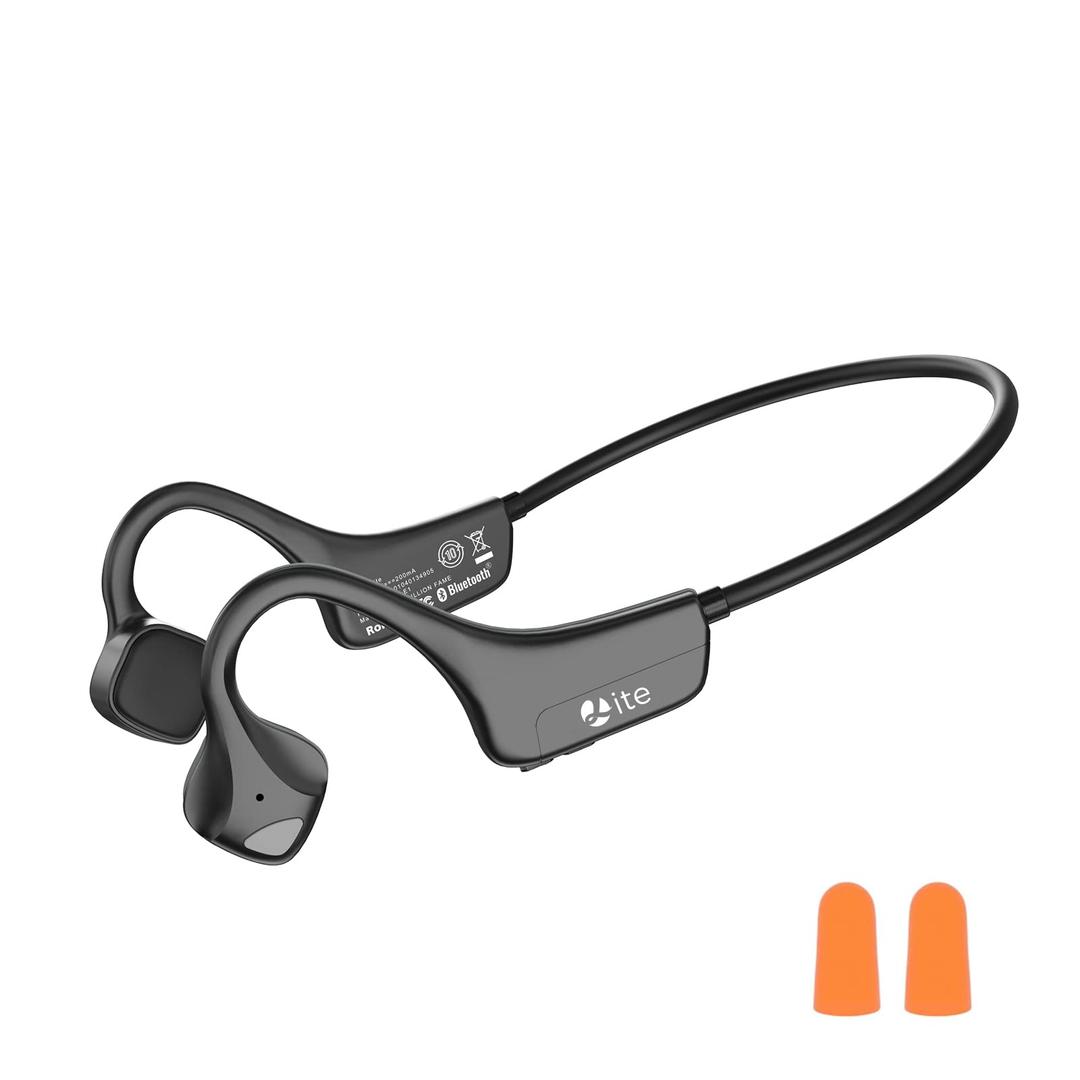 9 DIGITAL Bone Conduction Headphones Bluetooth,Open-Ear Running Earphones,Waterproof Wireless Headset with Mic, Sports Headphones for Running, Cycling, Workout, Driving, Hiking, Gym(Black)