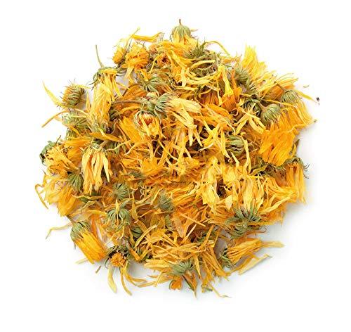 Organic Calendula Flowers - 1 lb (16 oz) - Herbal Tea - 100% Certified Organic - Marigolds - EarthWise Aromatics