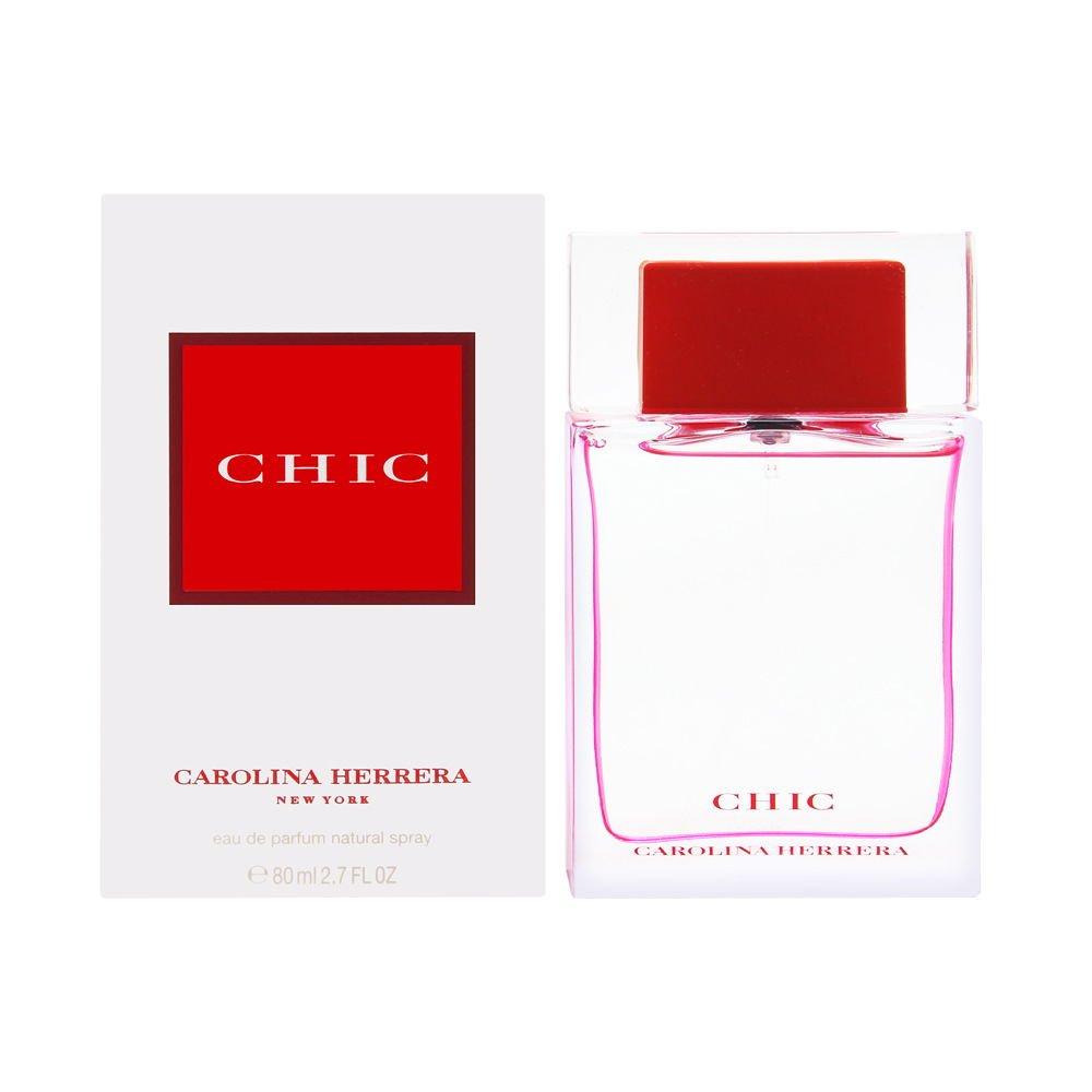 Carolina HerreraChic Fragrance For Women - Light But Elegant - Top Notes Of Red Freesia And Tuberose - Middle Notes Of Freesia And Lily-Of-The-Valley - Base Notes Of White Musk - Edp Spray - 2.7 Oz