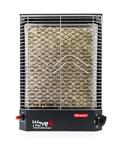 Camco 57341 Olympian Wave-6 6000 BTU LP Gas Catalytic Heater