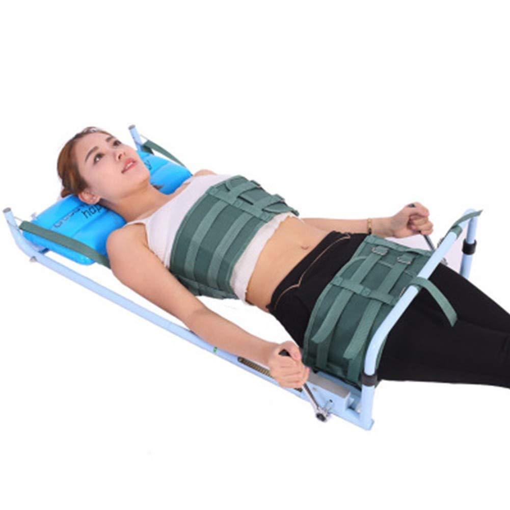 Back Lumbar Traction Device for Bed, Home Use Cervical Spine Extension Stretcher Device Improve Spine Posture Corrector Relieve Cervical and Lumbar Fatigue