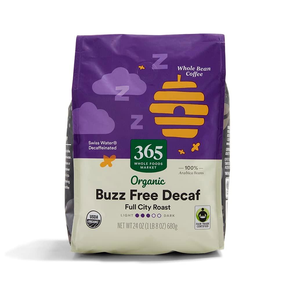 365 by Whole Foods MarketCoffee Buzz Free Decaf Whole Bean Organic, 24 Ounce