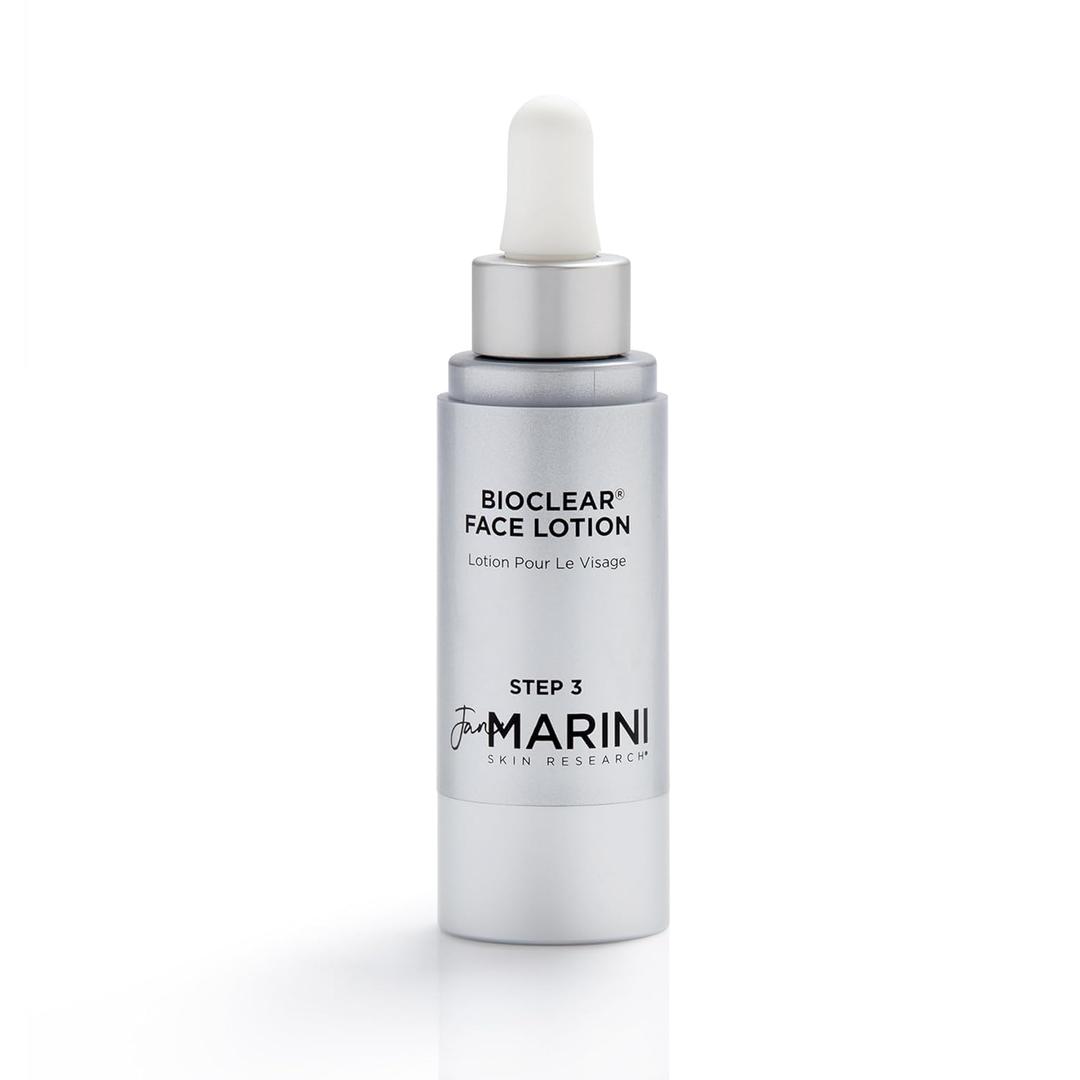 Jan Marini Skin Research Bioclear Face Lotion - Daily Face Moisturizer with Glycolic, Salicylic & Azelaic Acid - Dark Spot Support - Face Lotion for Oily & Normal/Combo Skin - 1 fl oz