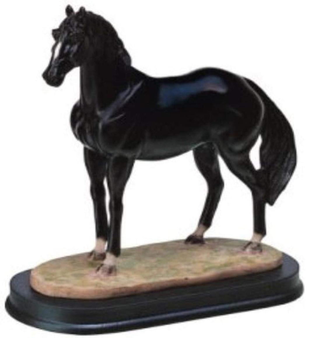 SS-G-11405 Horses Collection Black Horse Figurine Decoration Decor Collectible