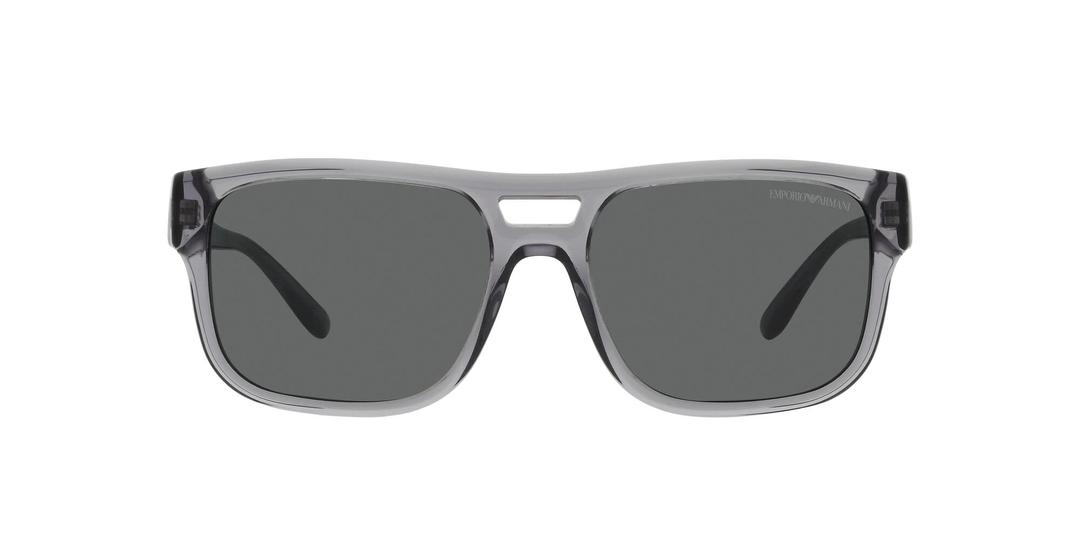 Emporio Armani Men's Ea4197 Rectangular Sunglasses