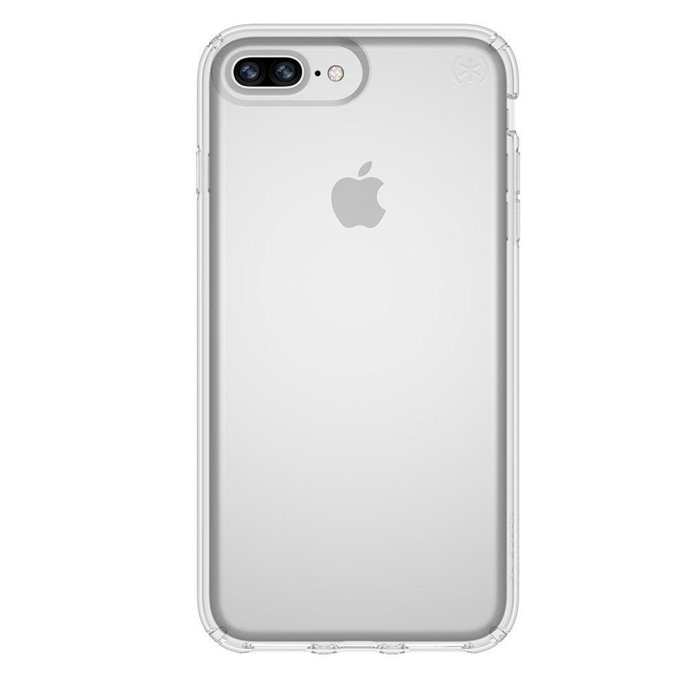 Speck Products Presidio Clear Case for iPhone 8 Plus (Also fits 7S/7 Plus and 6S/6 Plus), Clear/Clear