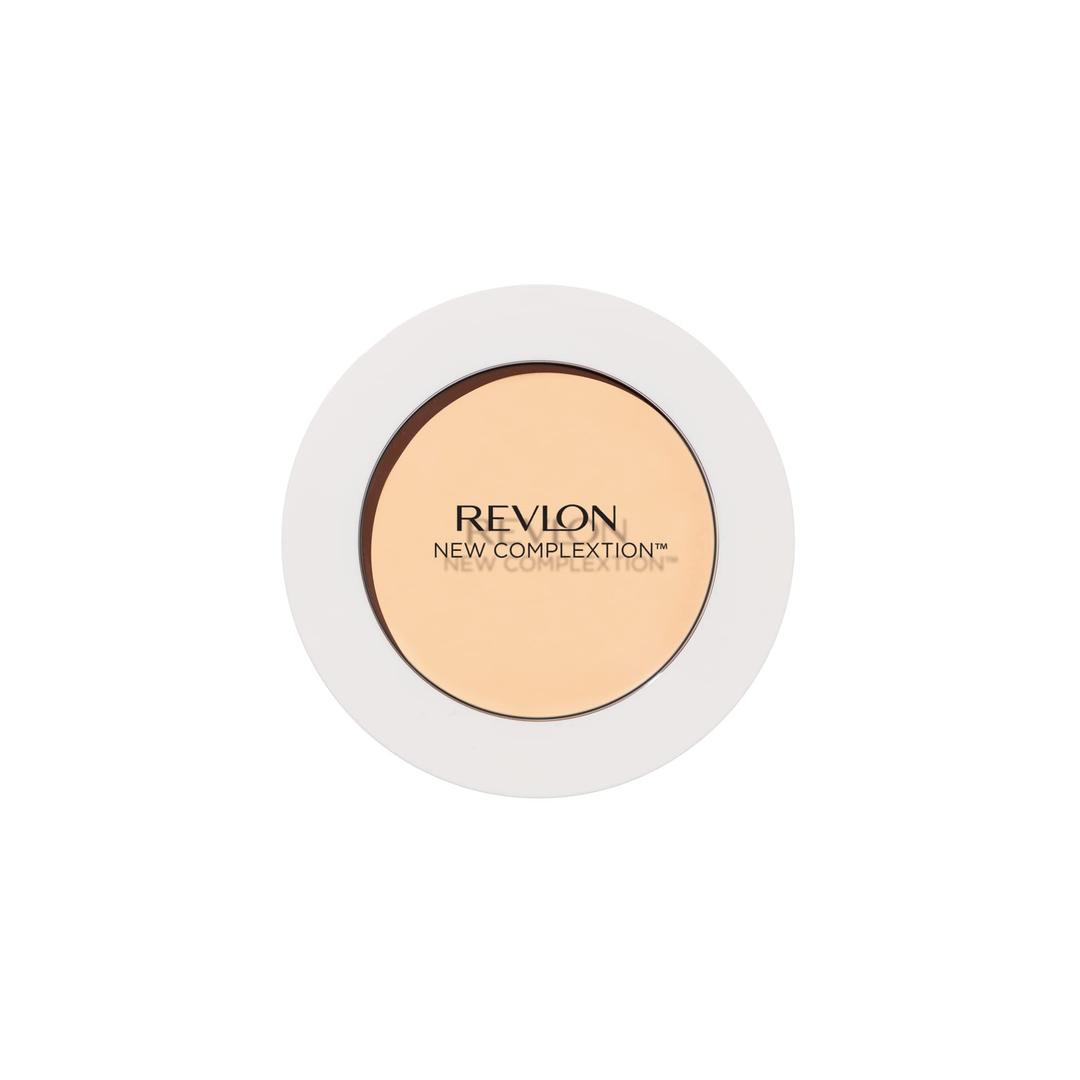 REVLONFoundation, New Complexion One-Step Face Makeup, Longwear Light Coverage with Matte Finish, SPF 15, Cream to Powder Formula, Oil Free, 001 Ivory Beige, 0.35 Oz