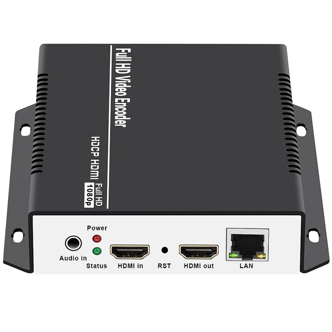 H265 MPEG4 HD 1080P 1080i H.265 HDMI Video Encoder HDMI to H.264 RTMP RTSP UDP MP4 M3U8 Multicast SRT Encoder IPTV Transmitter Hardware for Facebook YouTube Ustream Twitch RTMP RTMPS Live