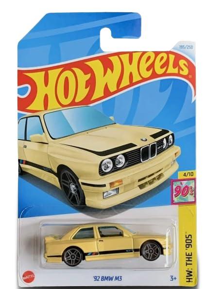 Hot Wheels92 BMW M3 (Yellow), HW: The '90S 4/10