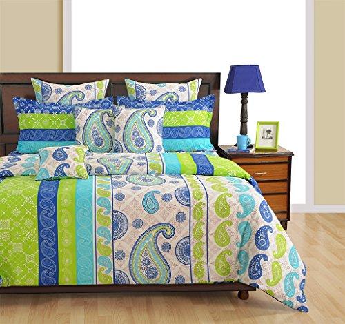 SWAYAM Blue Colour Bed in a Bag Set of 4