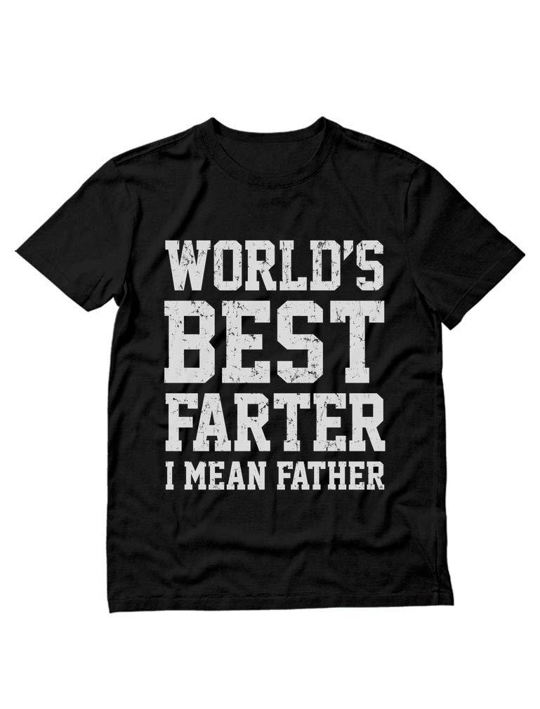 World Best Farter I Mean Father Shirt Gifts for dad from Daughter Son Funny t-Shirt for Men A1