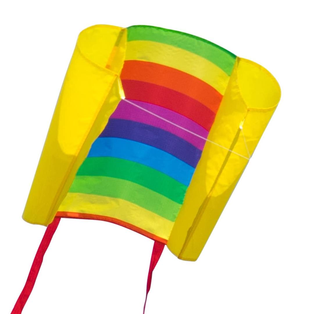 MIC CIM single line kite for children - Beach Kite – 29x18,5 inches - incl. 40m kite line and tails - from the age of 3 up …