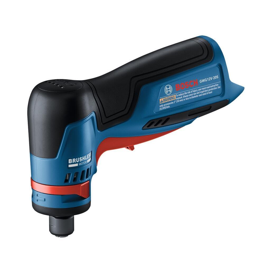 BoschGWG12V-20SN 12V Max Brushless Cordless 1/4 In. Right Angle Die Grinder (Bare Tool)